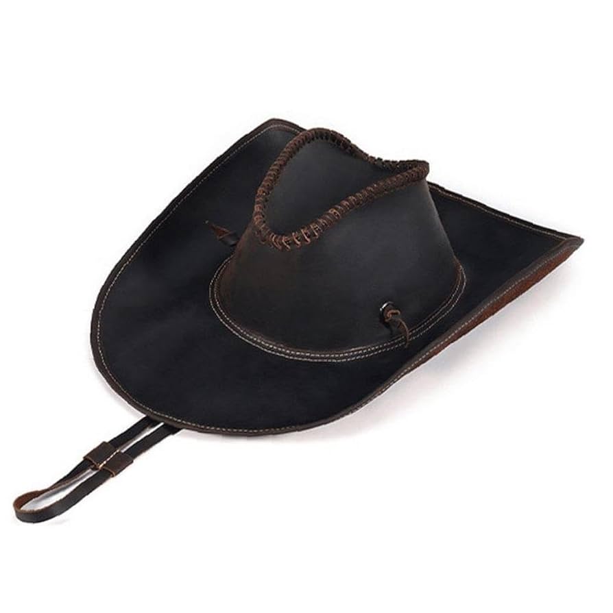 Amazon.co.jp: OPNGGR(さちえ) ハット カウボーイハット 本革